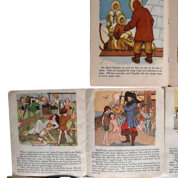 Vtg 1930s Platt & Munk Childrens 17 Book Set Classic Fairy Tales Nursery Rhymes - Picture 11 of 15